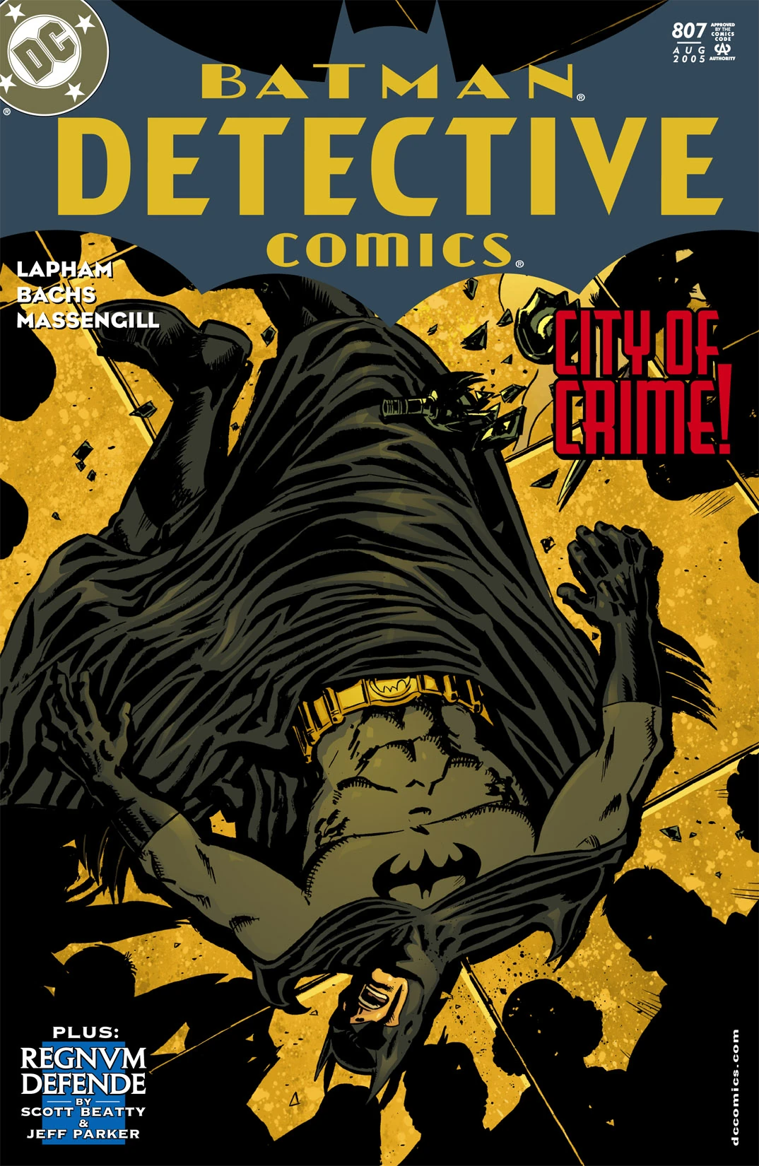 Detective Comics #807 (DC, 2005 — Cover A) cover